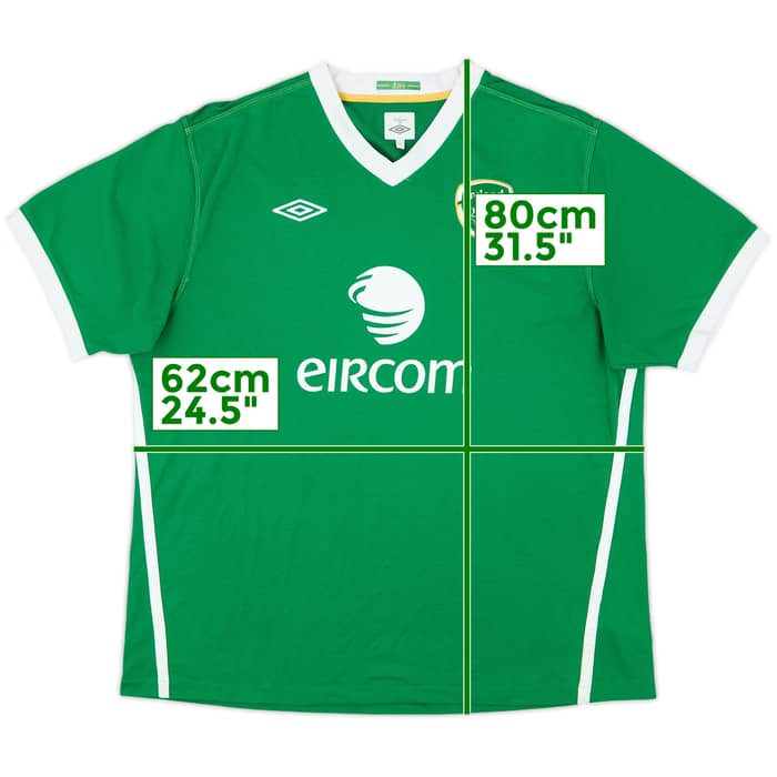 2010-11 Ireland Home Shirt - 9/10 - (XXL)