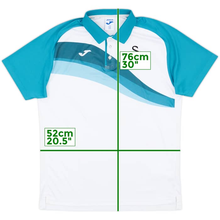 2017-18 Swansea Joma Polo Shirt - 8/10 - (L)