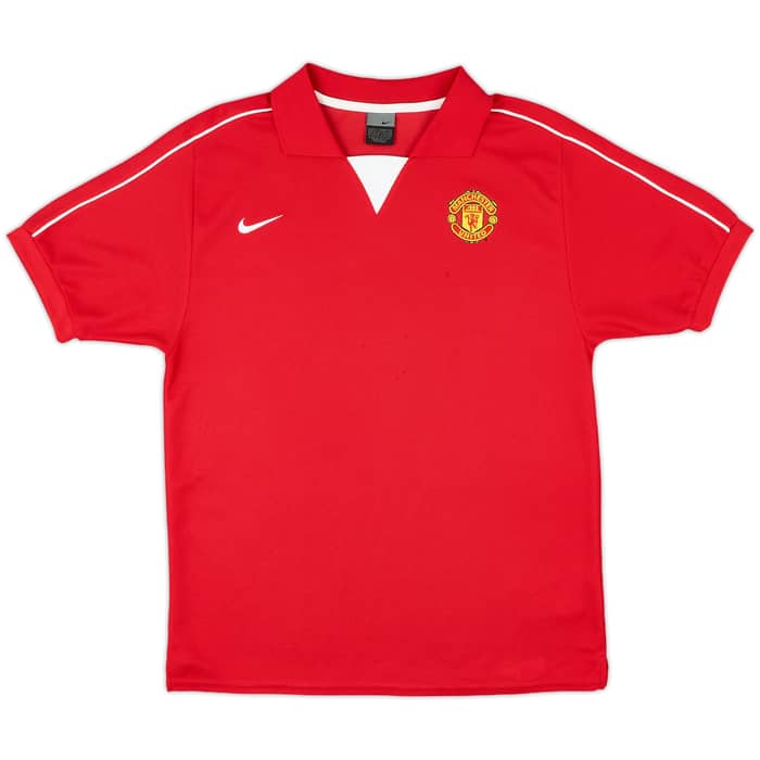 2002-03 Manchester United Nike Training Shirt - 9/10 - (S)