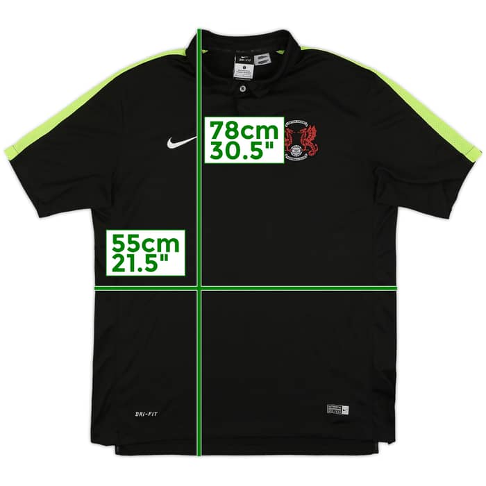 2015-16 Leyton Orient Nike Polo Shirt - 8/10 - (L)