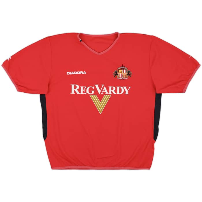 2004-05 Sunderland Diadora Training Shirt - 7/10 - (L)