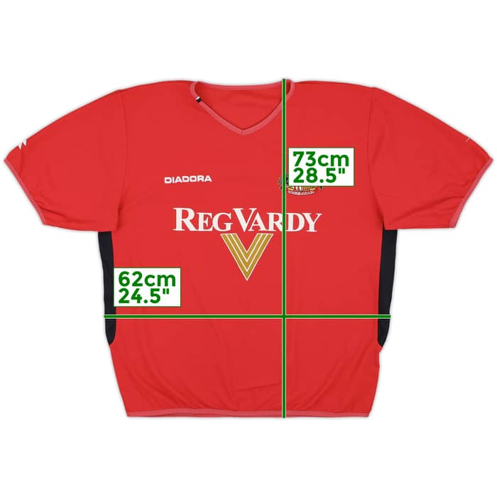 2004-05 Sunderland Diadora Training Shirt - 7/10 - (L)
