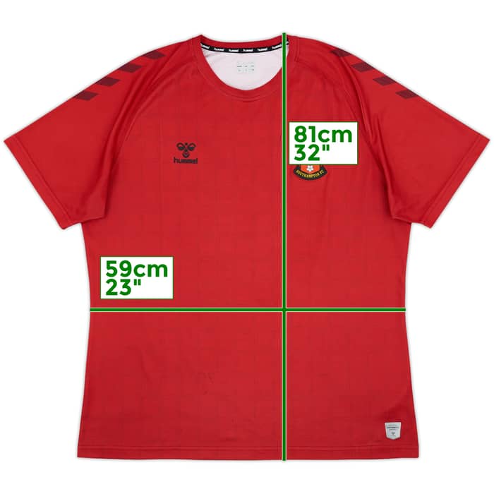 2021-22 Southampton Hummel Training Shirt - 8/10 - (XXL)