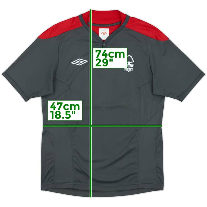 2011-12 Nottingham Forest Umbro Polo Shirt - 10/10 - (M)