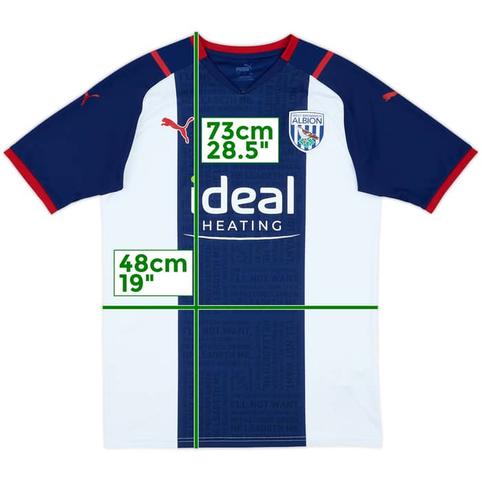 2021-22 West Brom Home Shirt - 10/10 - (M)