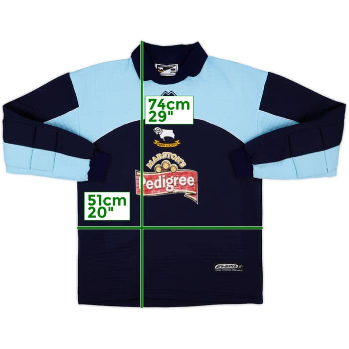 2001-03 Derby County GK Shirt - 7/10 - (M)