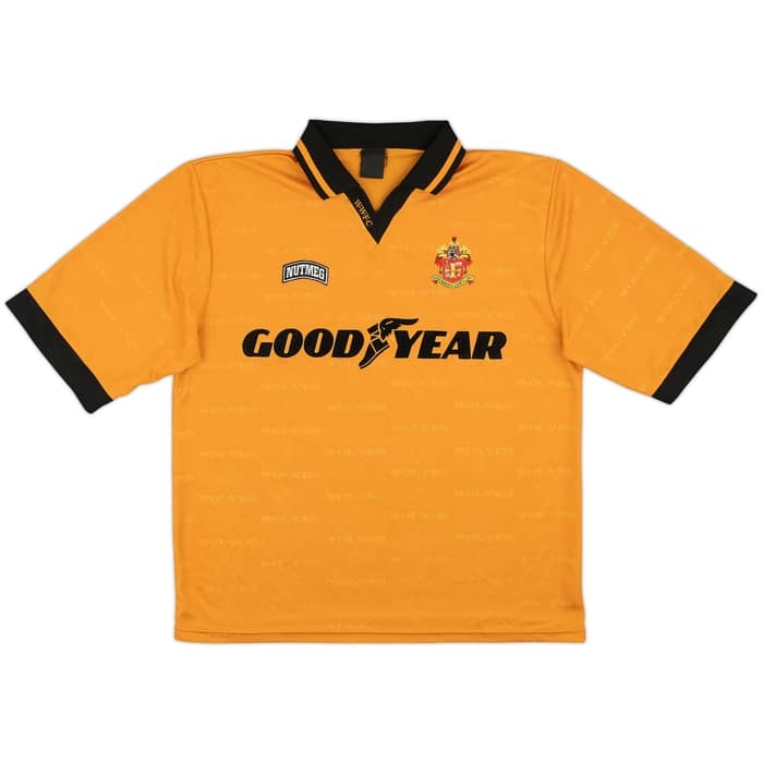 1995-96 Wolves Home Shirt - 10/10 - (XL)