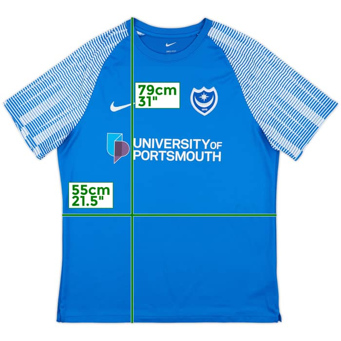 2022-23 Portsmouth Home Shirt - 10/10 - (XL)