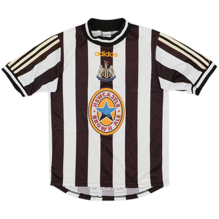 1995-97 Newcastle Home Shirt - 7/10 - (Y)