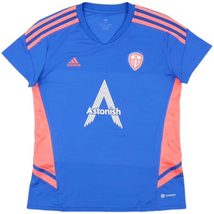 2022-23 Leeds United adidas Training Shirt - 10/10 - (Women's M)