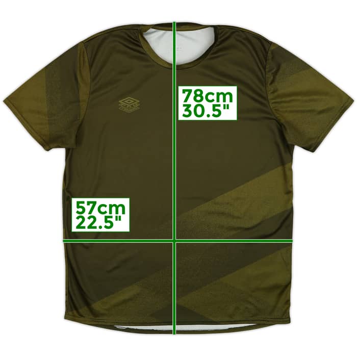 2022-23 Derby Umbro Training Shirt - 8/10 - (XL)