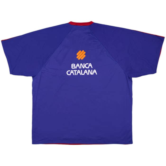 1995-97 Barcelona Basketball Kappa Reversible Training Shirt - 9/10 - (XXL)