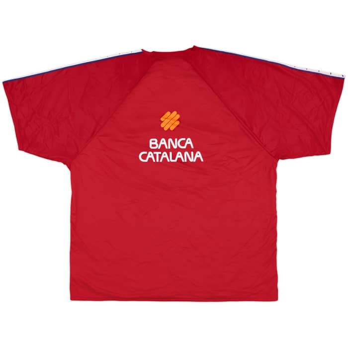 1995-97 Barcelona Basketball Kappa Reversible Training Shirt - 9/10 - (XXL)