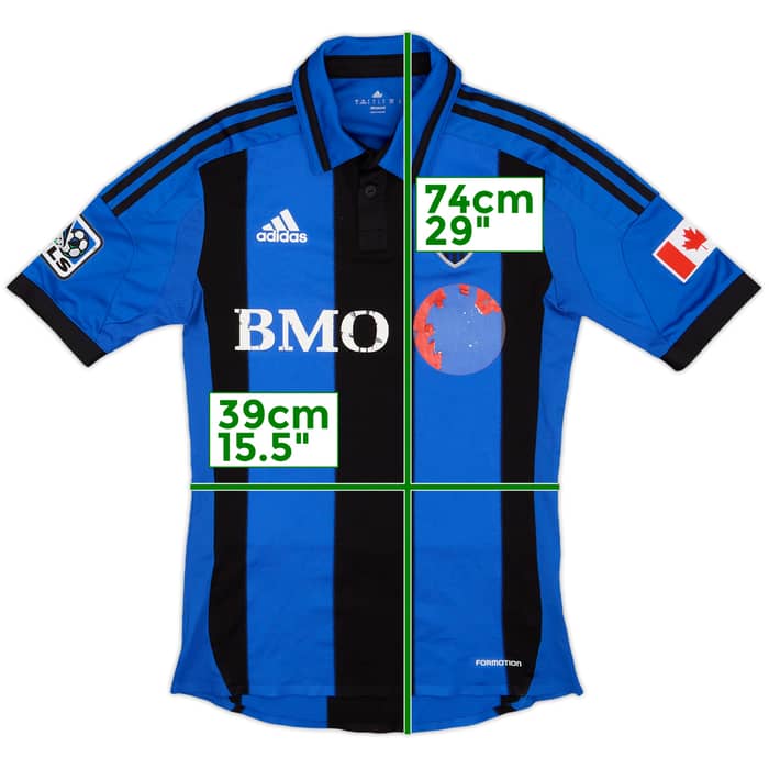 2013-14 Montreal Impact Athentic Home Shirt - 4/10 - (S)