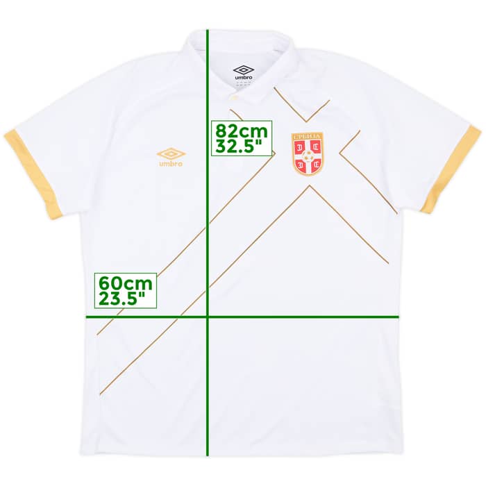 2014-16 Serbia Away Shirt - 10/10 - (XXL)