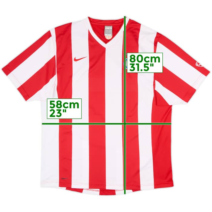 2007-09 Red Star Belgrade Home Shirt - 7/10 - (XL)