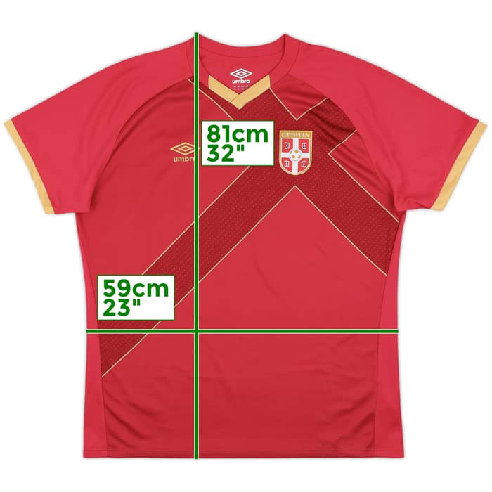 2014-15 Serbia Home Shirt - 9/10 - (XL)