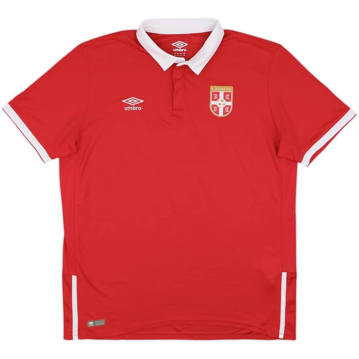 2016-17 Serbia Home Shirt - 8/10 - (XXL)