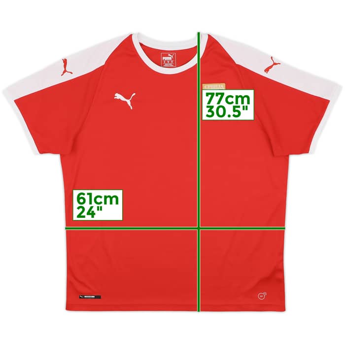 2018-19 Serbia Home Shirt - 8/10 - (XL)