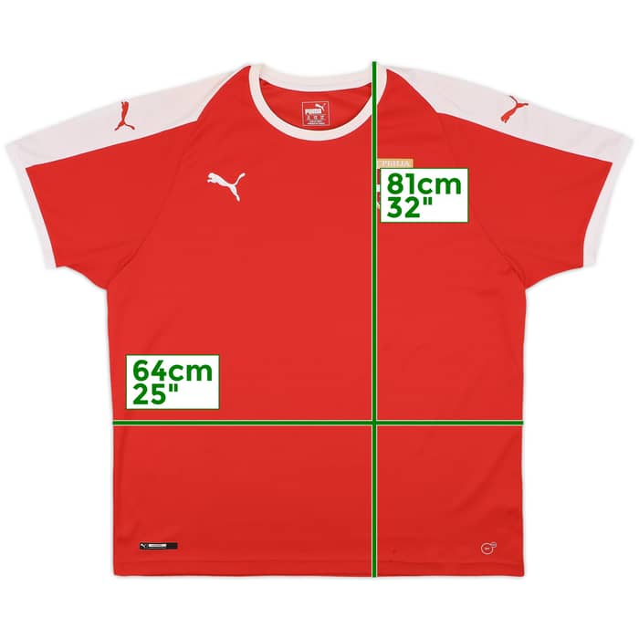 2018-19 Serbia Home Shirt - 7/10 - (XXL)