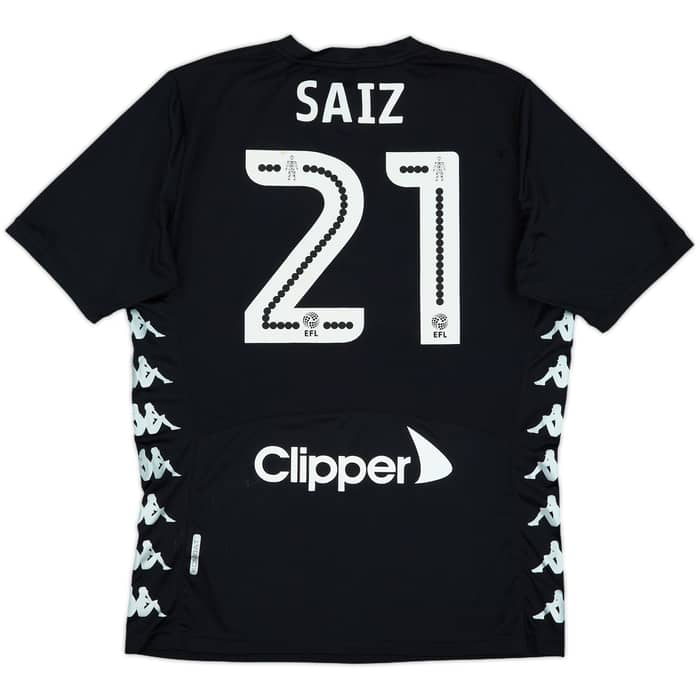 2017-18 Leeds United Away Shirt Saiz #14 - 7/10 - (M)