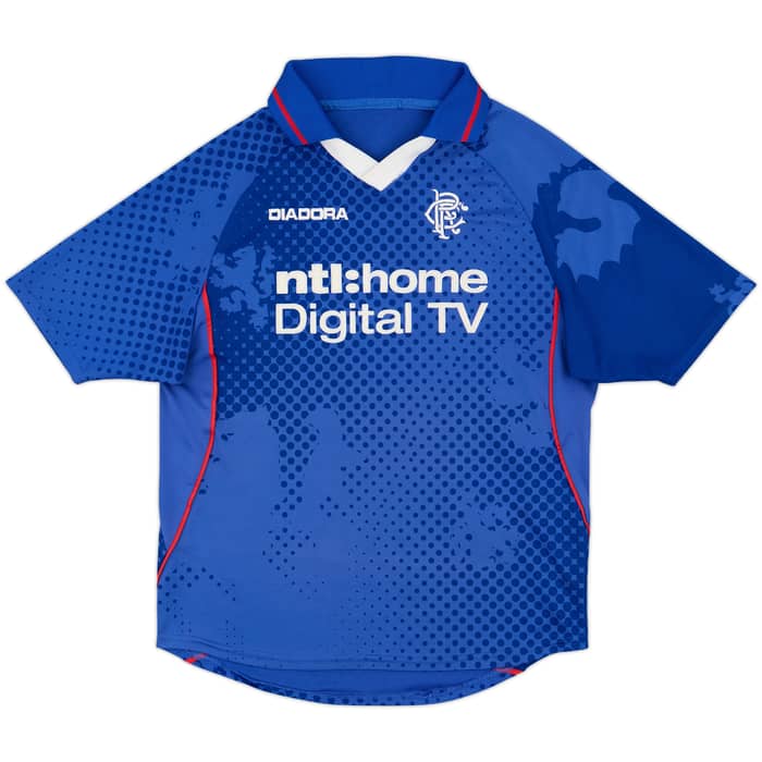 2002-03 Rangers Home Shirt - 8/10 - (M)