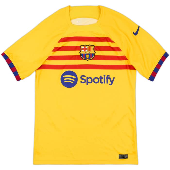 2023-24 Barcelona Fourth Shirt Gavi #6 - 6/10 - (S)