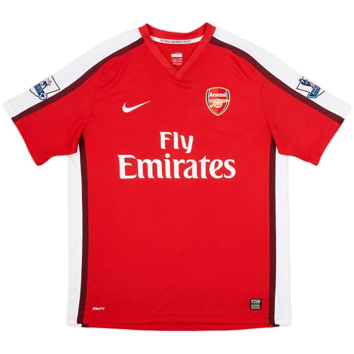 2008-10 Arsenal Home Shirt Walcott #14 - 6/10 - (L)