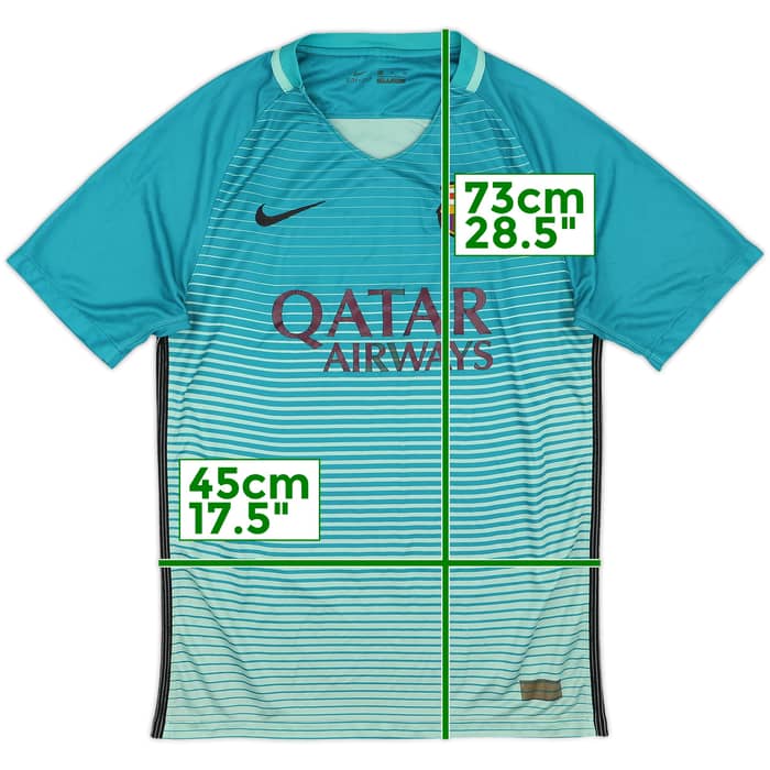 2016-17 Barcelona Third Shirt - 4/10 - (S)