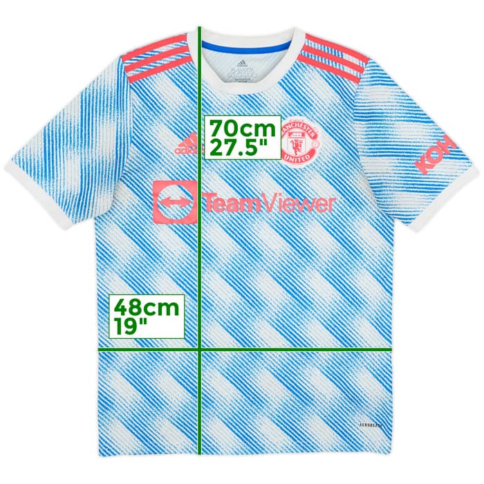 2021-22 Manchester United Away Shirt - 5/10 - (XL.Boys)
