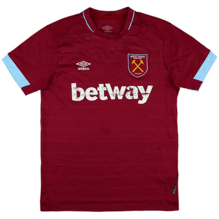 2018-19 West Ham Home Shirt - 4/10 - (L)