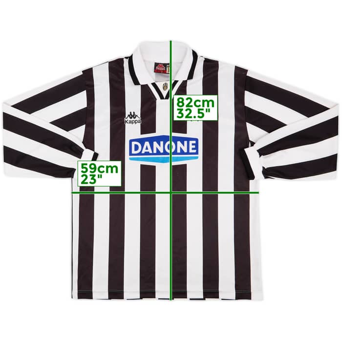1994-95 Juventus Home L/S Shirt - 5/10 - (XL)
