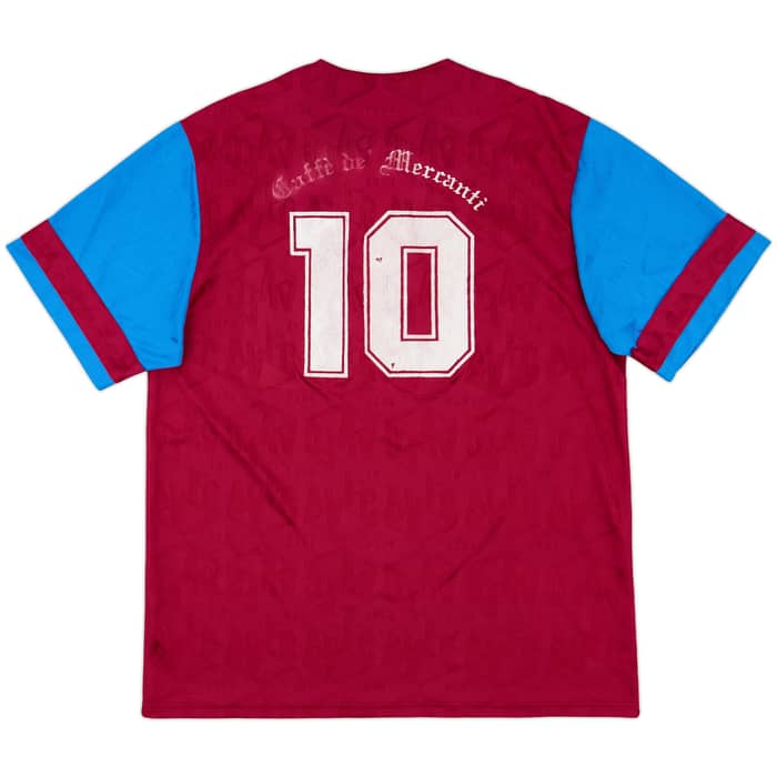 1992-93 Aston Villa Home Shirt #10 - 7/10 - (XL)
