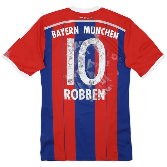 2014-15 Bayern Munich Home Shirt Robben #10 - 4/10 - (M)