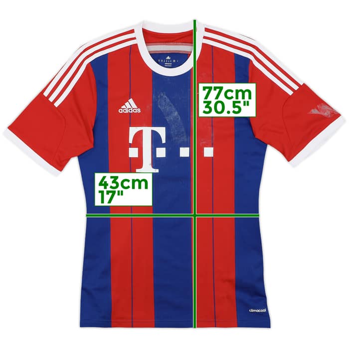2014-15 Bayern Munich Home Shirt Robben #10 - 4/10 - (M)