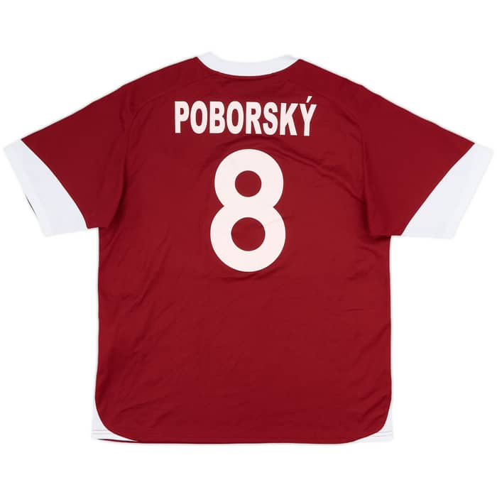 2005-06 Sparta Prague Home Shirt Poborsky #8 - 8/10 - (L)