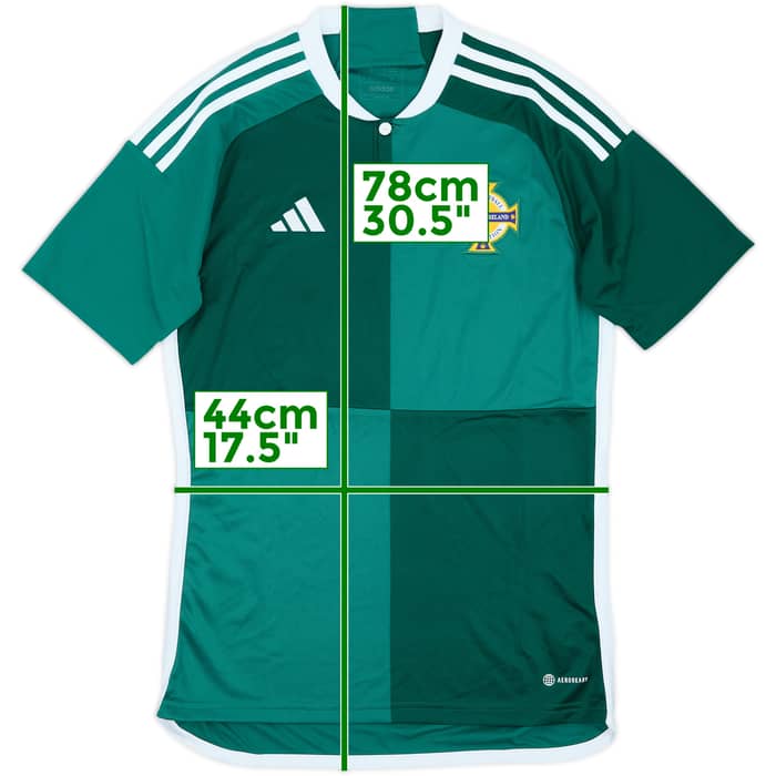 2022-24 Northern Ireland Home Shirt - 10/10 - (S)