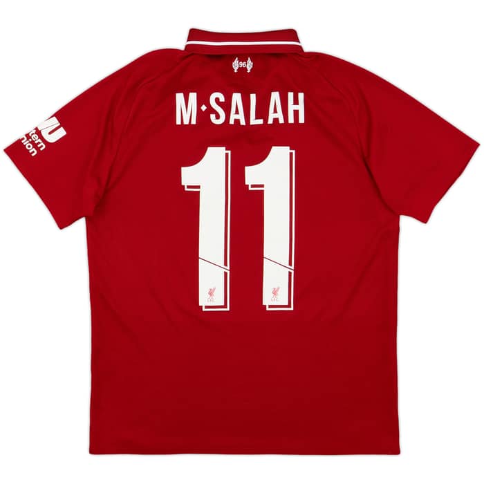 2018-19 Liverpool Home Shirt M.Salah #11 - 8/10 - (S)