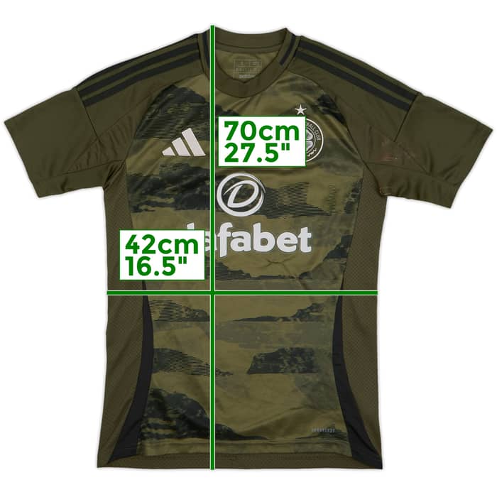 2024-25 Celtic Third Shirt - 8/10 - (S)