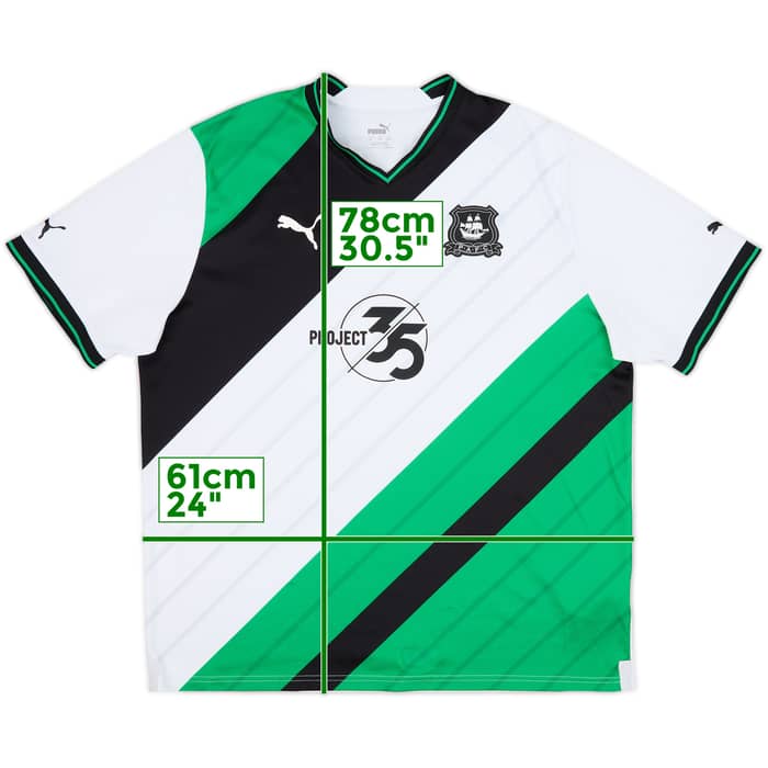 2022-23 Plymouth Argyle Away Shirt - 8/10 - (XXL)