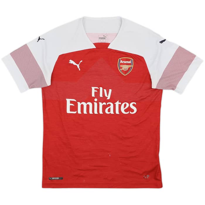 2018-19 Arsenal Home Shirt Saka #87 - 7/10 - (M)