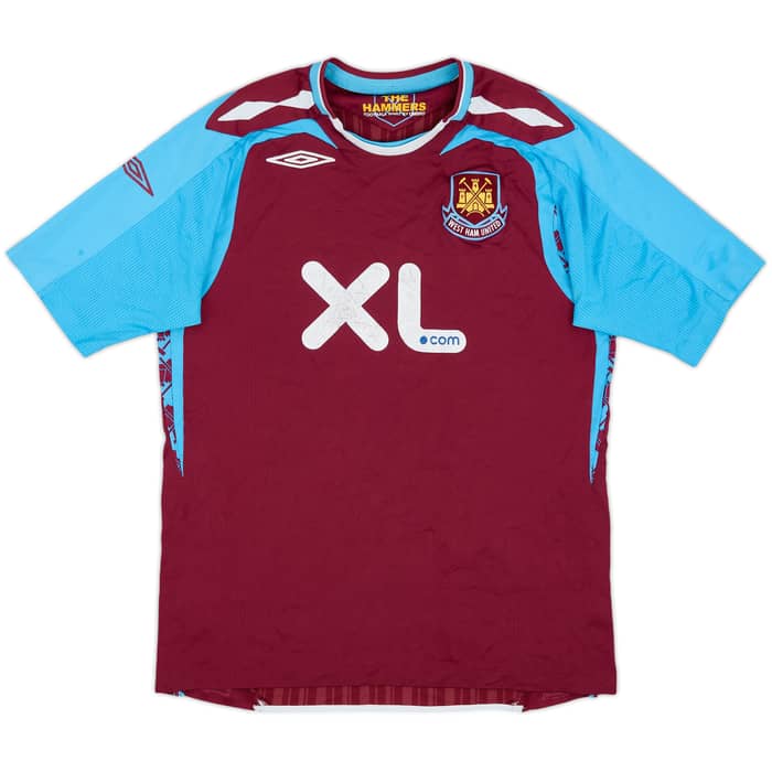 2007-08 West Ham Home Shirt - 5/10 - (L)