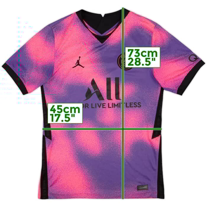 2020-21 Paris Saint-Germain Fourth Shirt - 9/10 - (S)