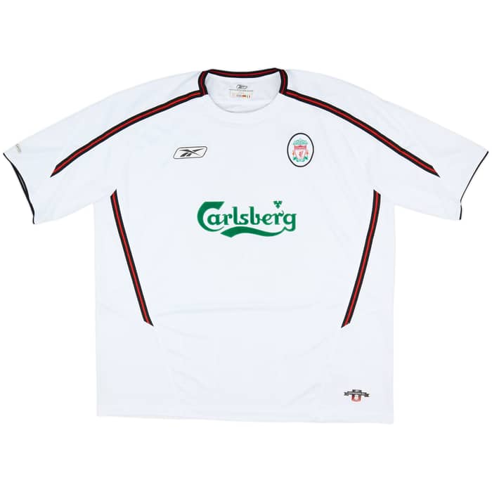 2003-04 Liverpool Away Shirt Heskey #8 - 4/10 - (XXL)