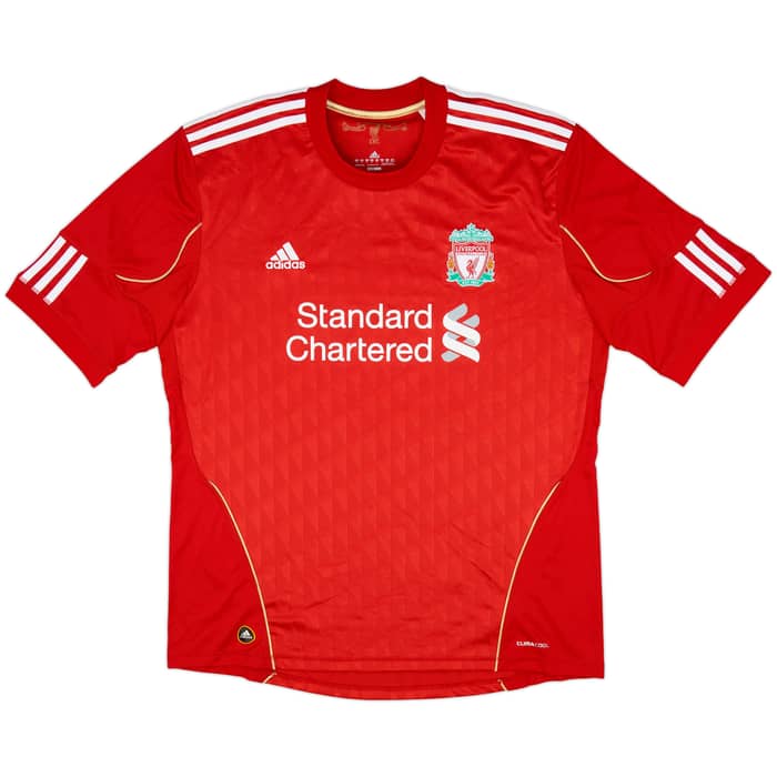 2010-12 Liverpool Home Shirt Carragher #23 - 9/10 - (XL)