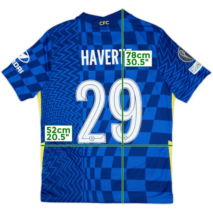 2021-22 Chelsea Home Shirt Havertz #29 - 9/10 - (L)