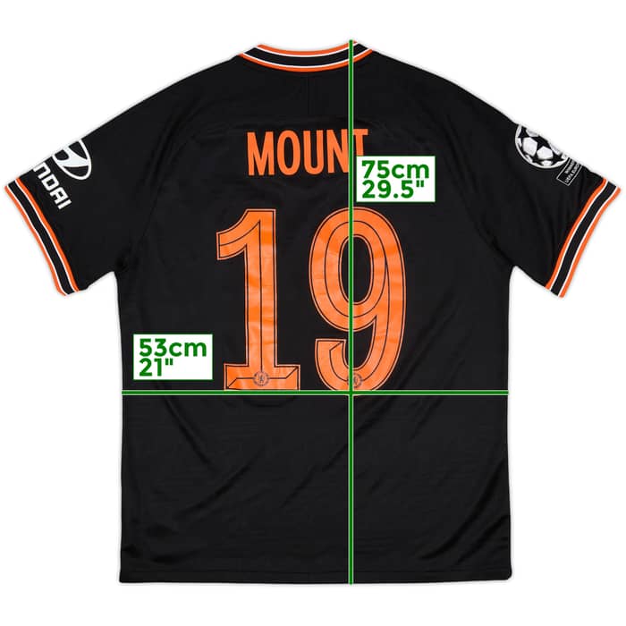 2019-20 Chelsea Third Shirt Mount #19 - 8/10 - (L)