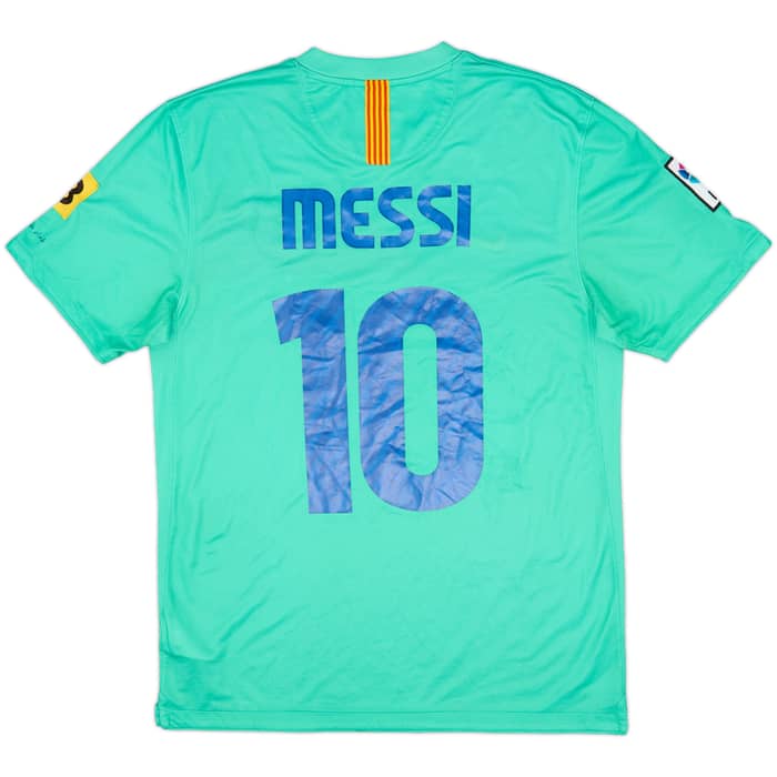 2010-11 Barcelona Away Shirt Messi #10 - 9/10 - (M)