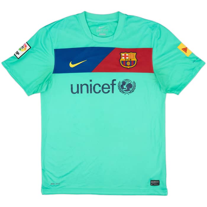 2010-11 Barcelona Away Shirt Messi #10 - 9/10 - (M)
