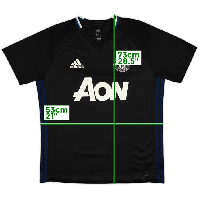 2016-17 Manchester United adidas Training Shirt - 8/10 - (L)